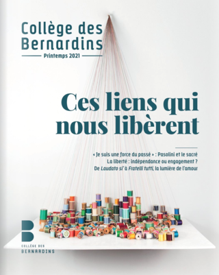 #COLORIAL
"Colorial" on the cover of the the Collège des Bernardins, summer issue magazine, themed "the links that liberate us"